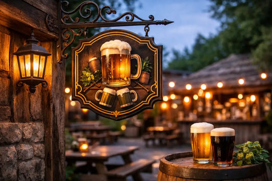 10 Best Signs for Garden Bars With Proper Pub Character - Two Fat Blokes Ltd