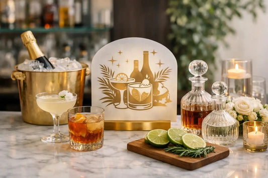 10 Best Wedding Bar Decor Accessories to Buy - Two Fat Blokes Ltd