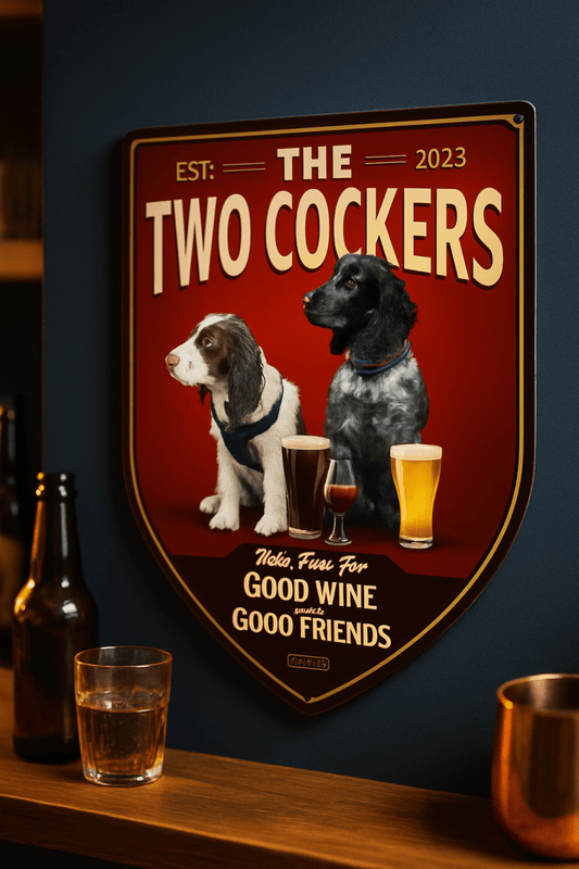 10 Creative Ideas for Personalised Metal Signs to Transform Your Home Bar or Man Cave