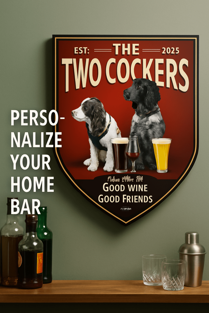 10 Creative Ways to Personalize Your Home Bar with Custom 'On Board' Bar Signs