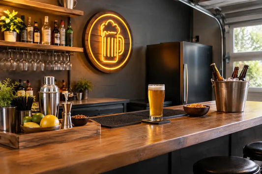 12 Best Garage Bar Accessories That Earn Their Keep - Two Fat Blokes Ltd
