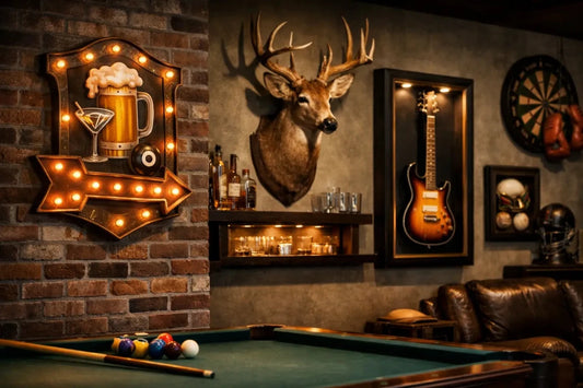 12 Best Man Cave Wall Accessories - Two Fat Blokes Ltd