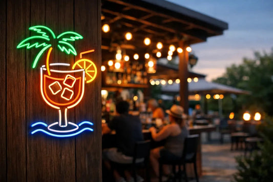 12 Best Outdoor Bar Signs for Real Impact - Two Fat Blokes Ltd