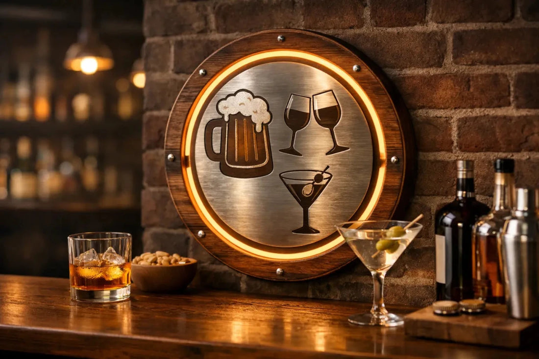12 Best Personalised Bar Sign Ideas - Two Fat Blokes Ltd
