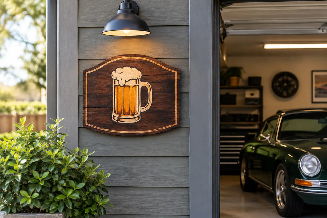 Personalised Garage Signs With Proper Character