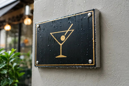 Are Aluminium Signs Waterproof? The Straight Answer - Two Fat Blokes Ltd
