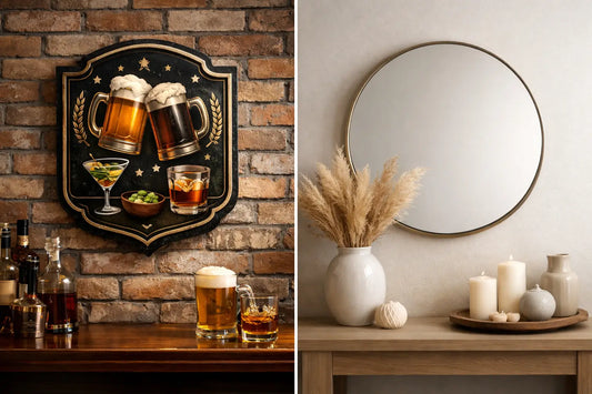Personalised Signs Versus Generic Decor