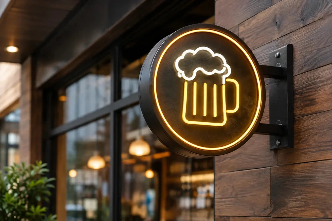 Can Bar Signs Fade? Causes and Prevention - Two Fat Blokes Ltd