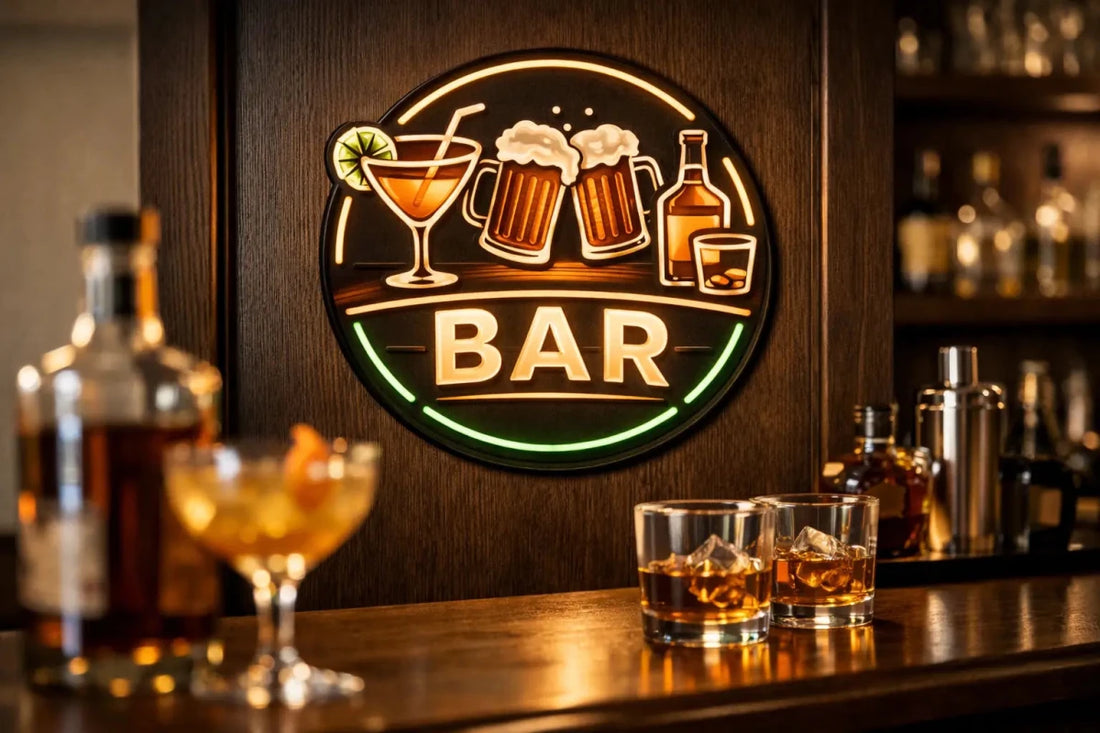 Custom Bar Sign Review: Worth It or Not? - Two Fat Blokes Ltd
