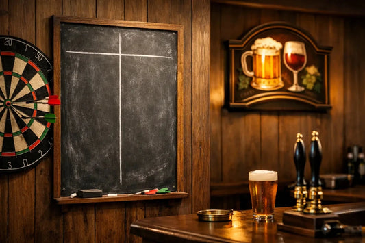Darts Chalkboard Scorer for a Proper Pub Feel - Two Fat Blokes Ltd