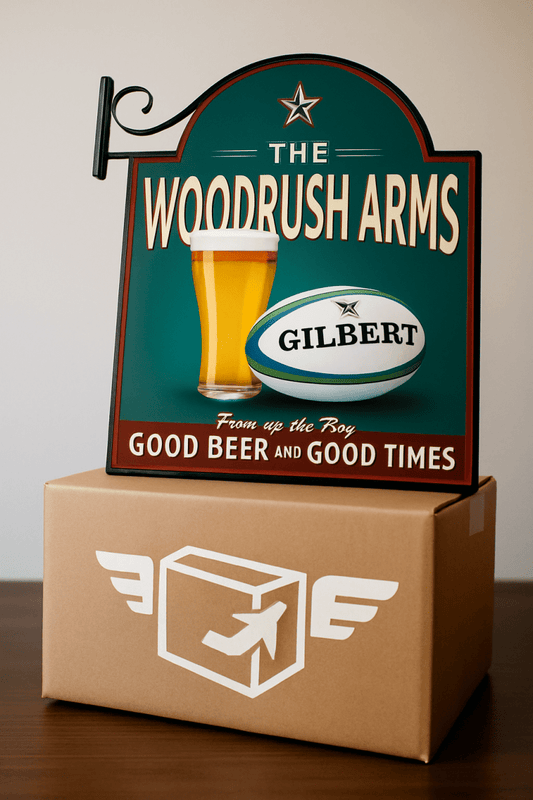 Do You Offer Free Shipping for Custom Bar Signs? Two Fat Blokes' Simple Guide to Free, Fast &amp; International Delivery