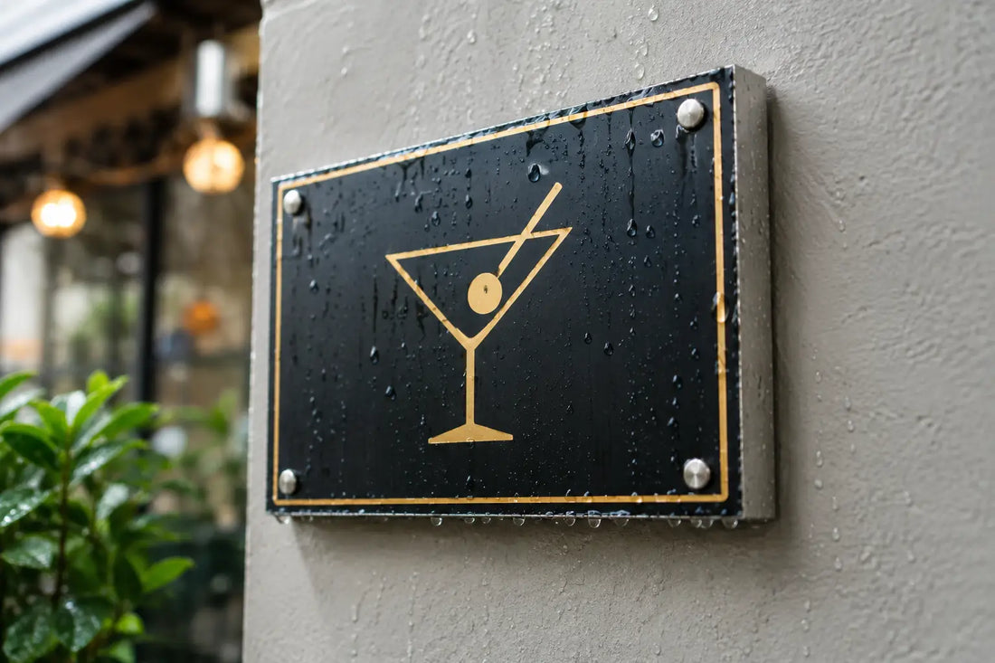 Are Aluminium Signs Waterproof? The Straight Answer