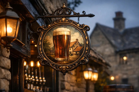 Heritage Style Bar Signs With Proper Pub Character - Two Fat Blokes Ltd