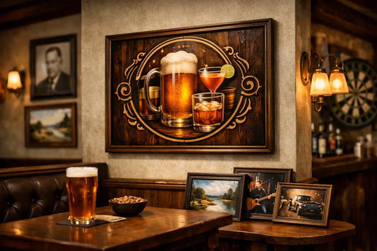 How to Choose Pub Wall Art That Fits - Two Fat Blokes Ltd