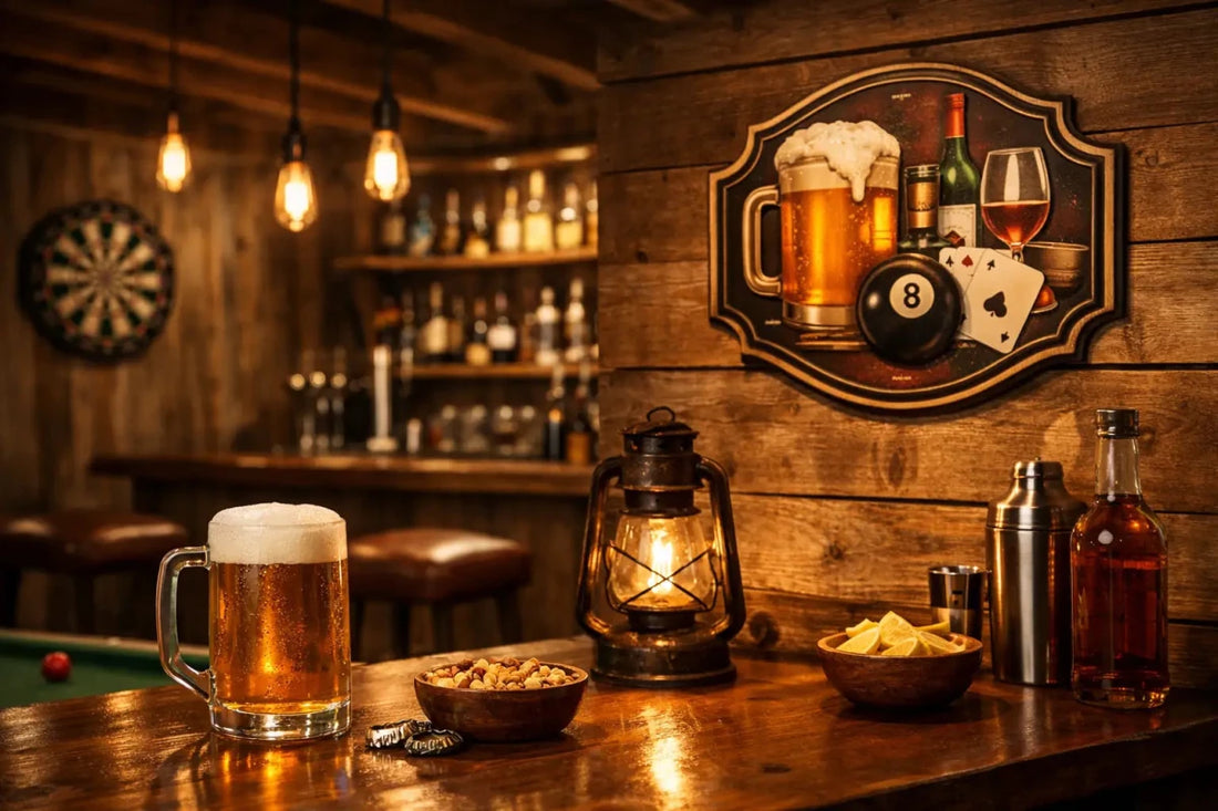 How to Create Shed Pub Decor That Works - Two Fat Blokes Ltd