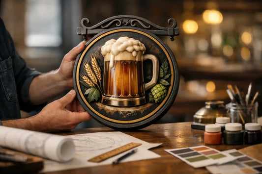 How to Order Custom Pub Signs Properly - Two Fat Blokes Ltd