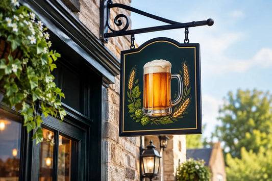 What Size Should Pub Signs Be? A Room Guide - Two Fat Blokes Ltd