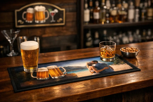 Why a Personalised Bar Runner Gift Works - Two Fat Blokes Ltd