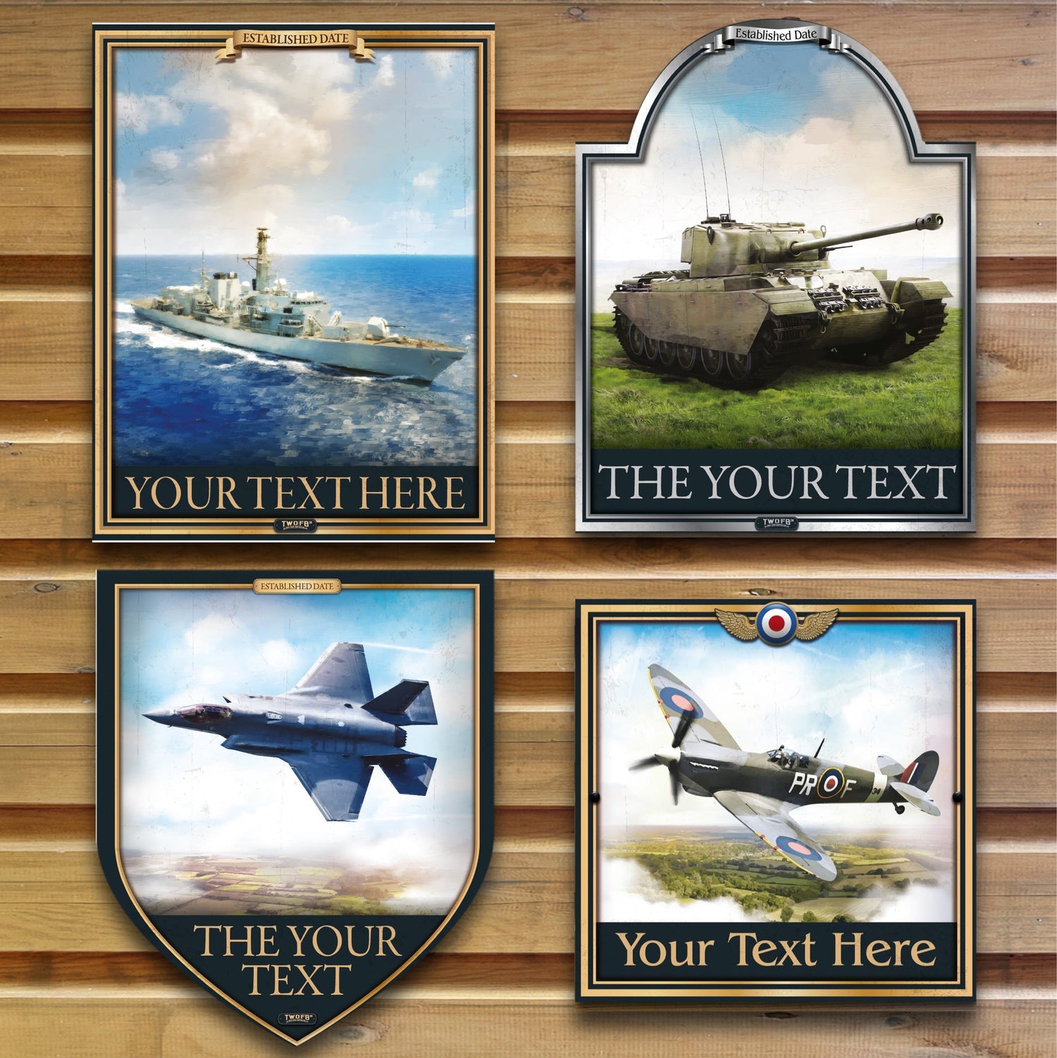 Army bar signs - Navy bar Signs - RAF mess sign