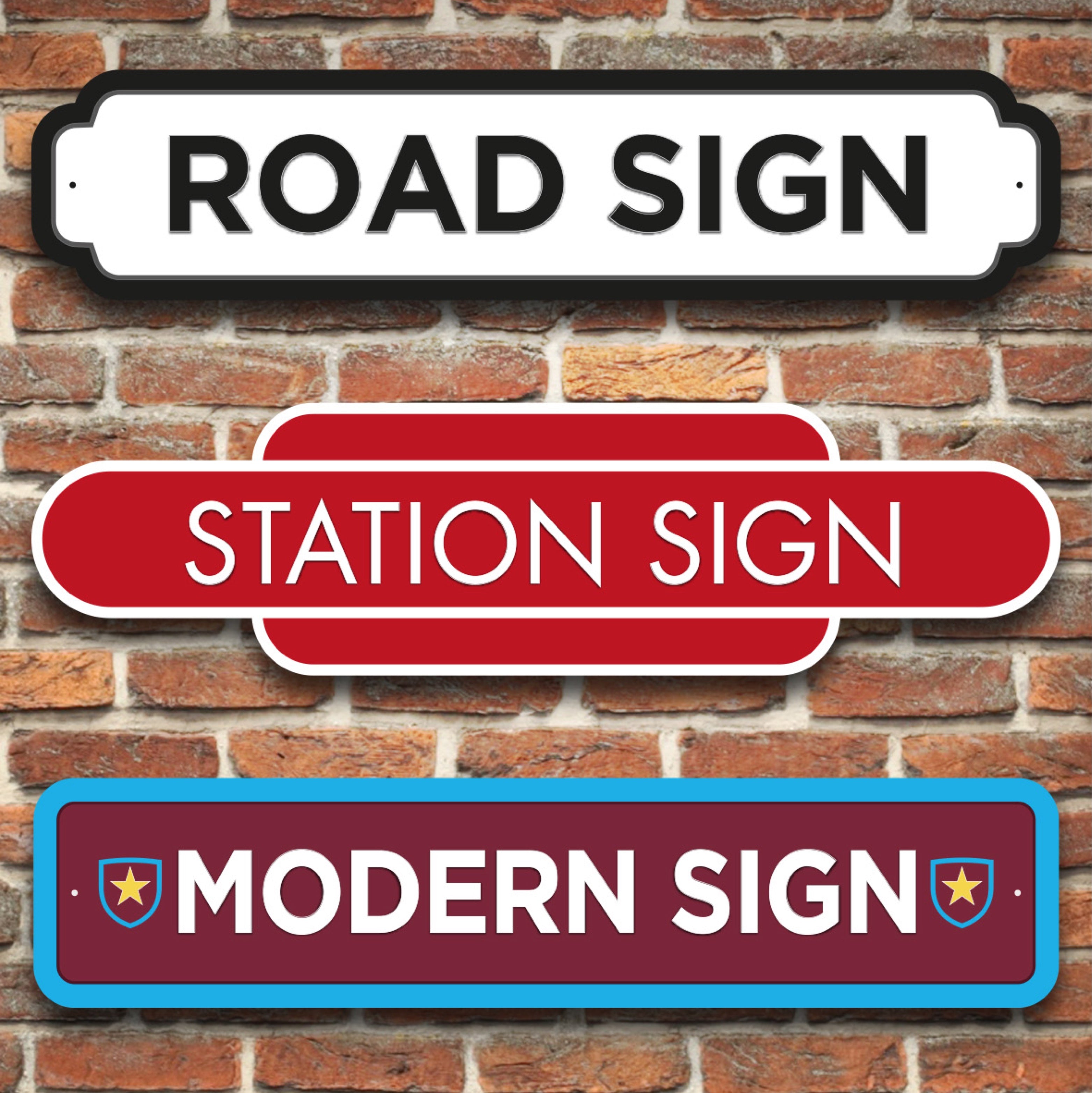 Road & Rail Signs - Two Fat Blokes Ltd