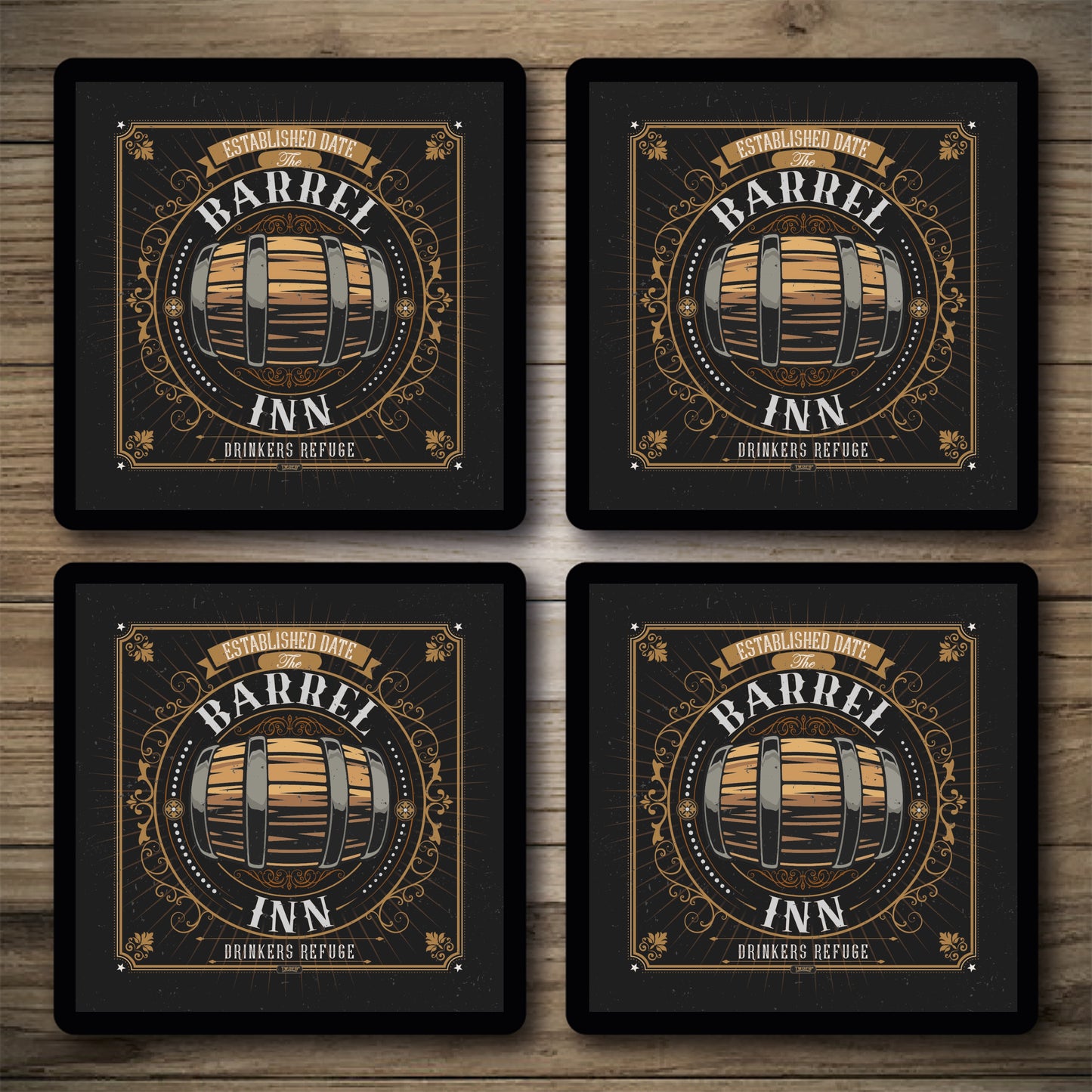 Personalised Bar Mats | Drip Mats | Custom Bar Runners | Barrel Inn