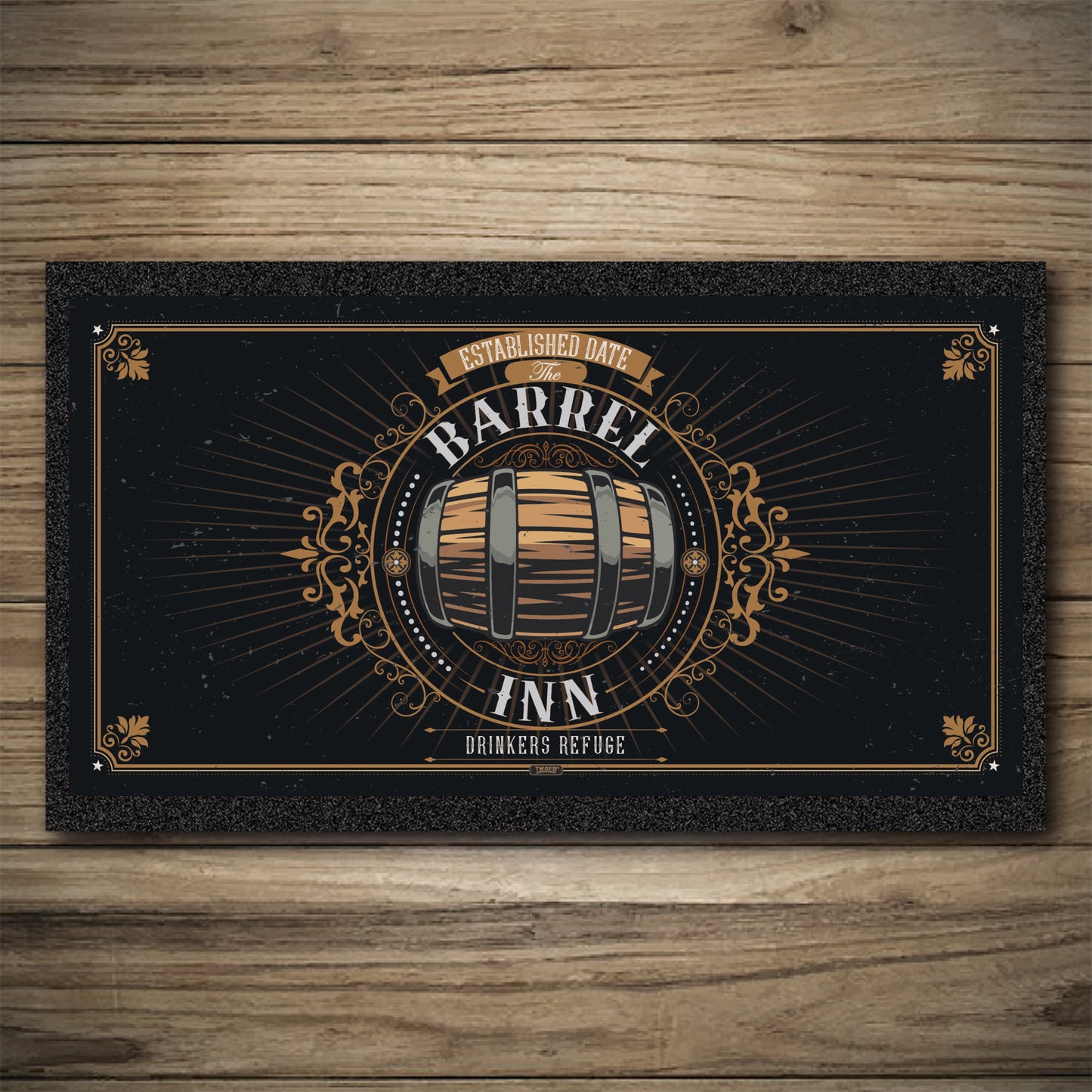 Personalised Bar Mats | Drip Mats | Custom Bar Runners | Barrel Inn