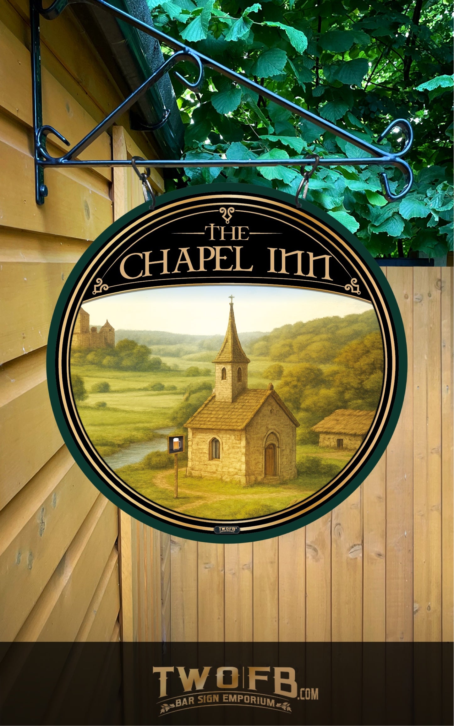The Chapel Inn | Personalised Pub Sign | Country Style Pub Signs