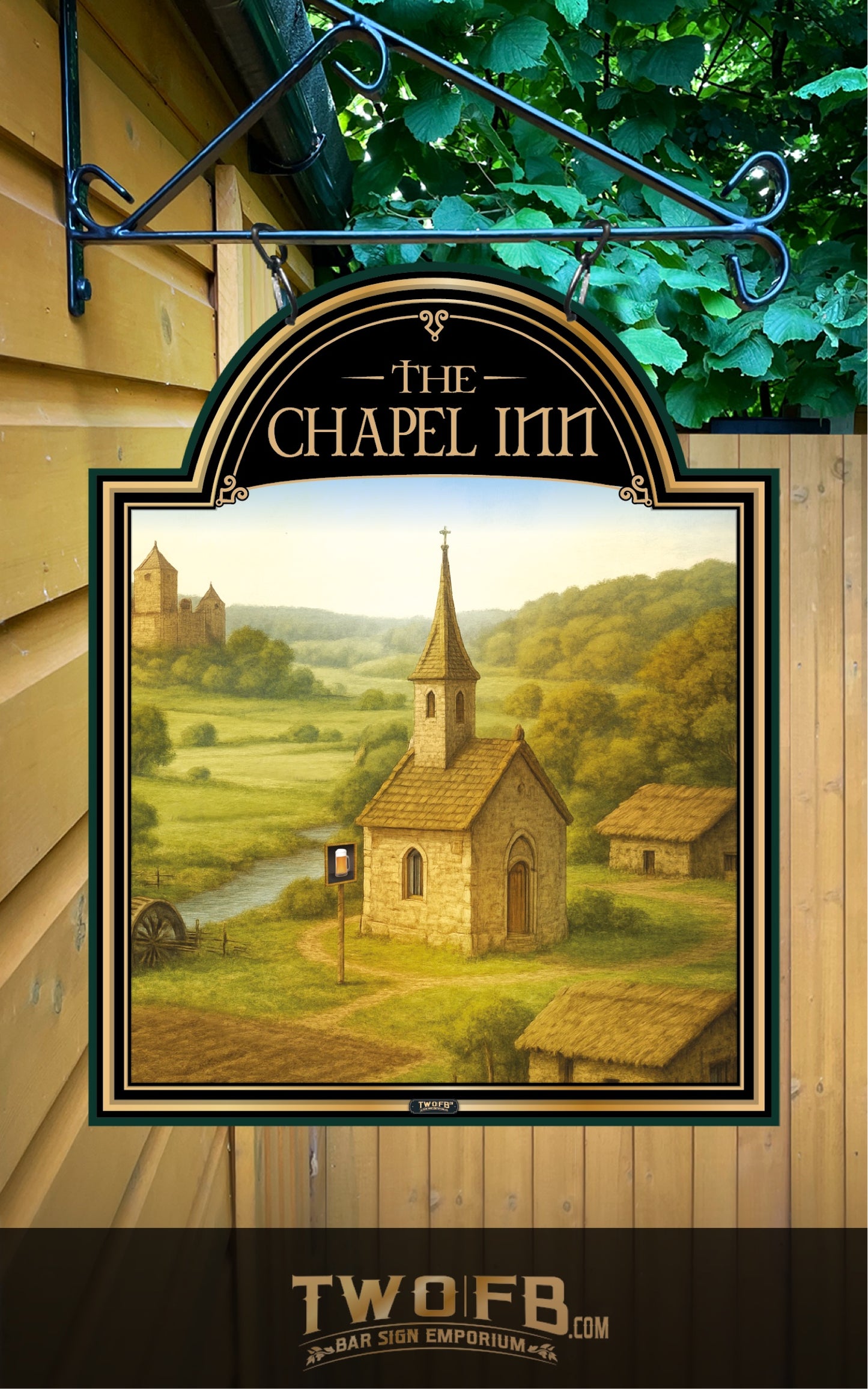 The Chapel Inn | Personalised Pub Sign | Country Style Pub Signs