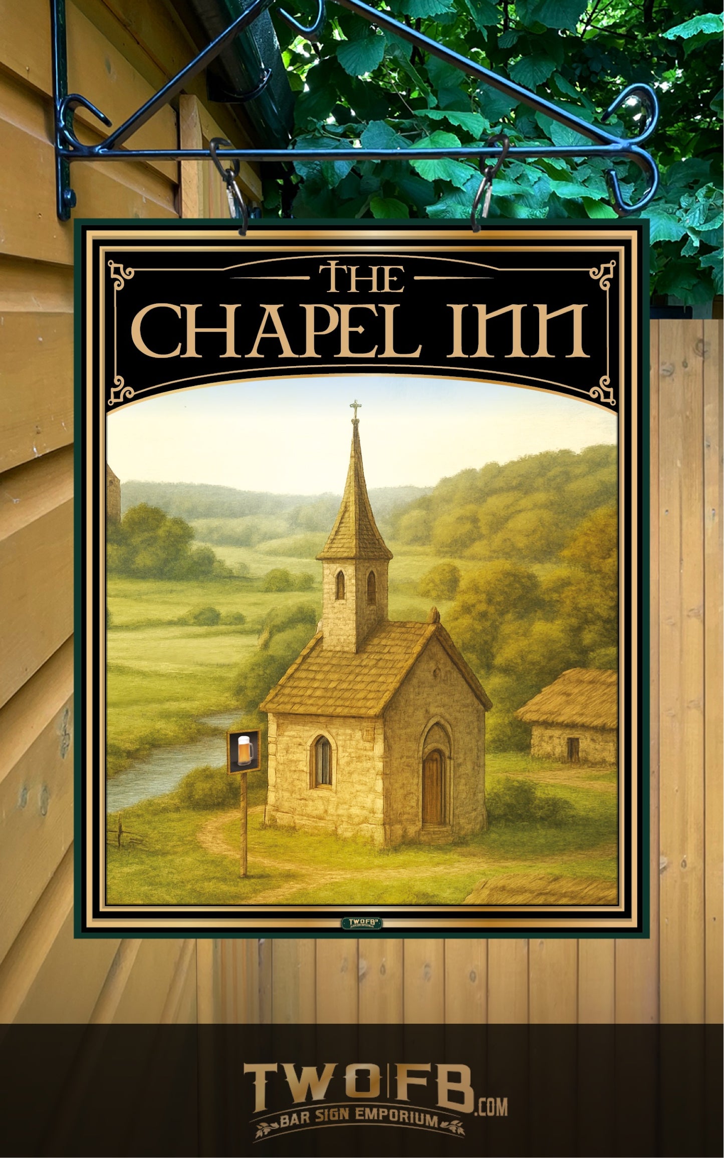 The Chapel Inn | Personalised Pub Sign | Country Style Pub Signs