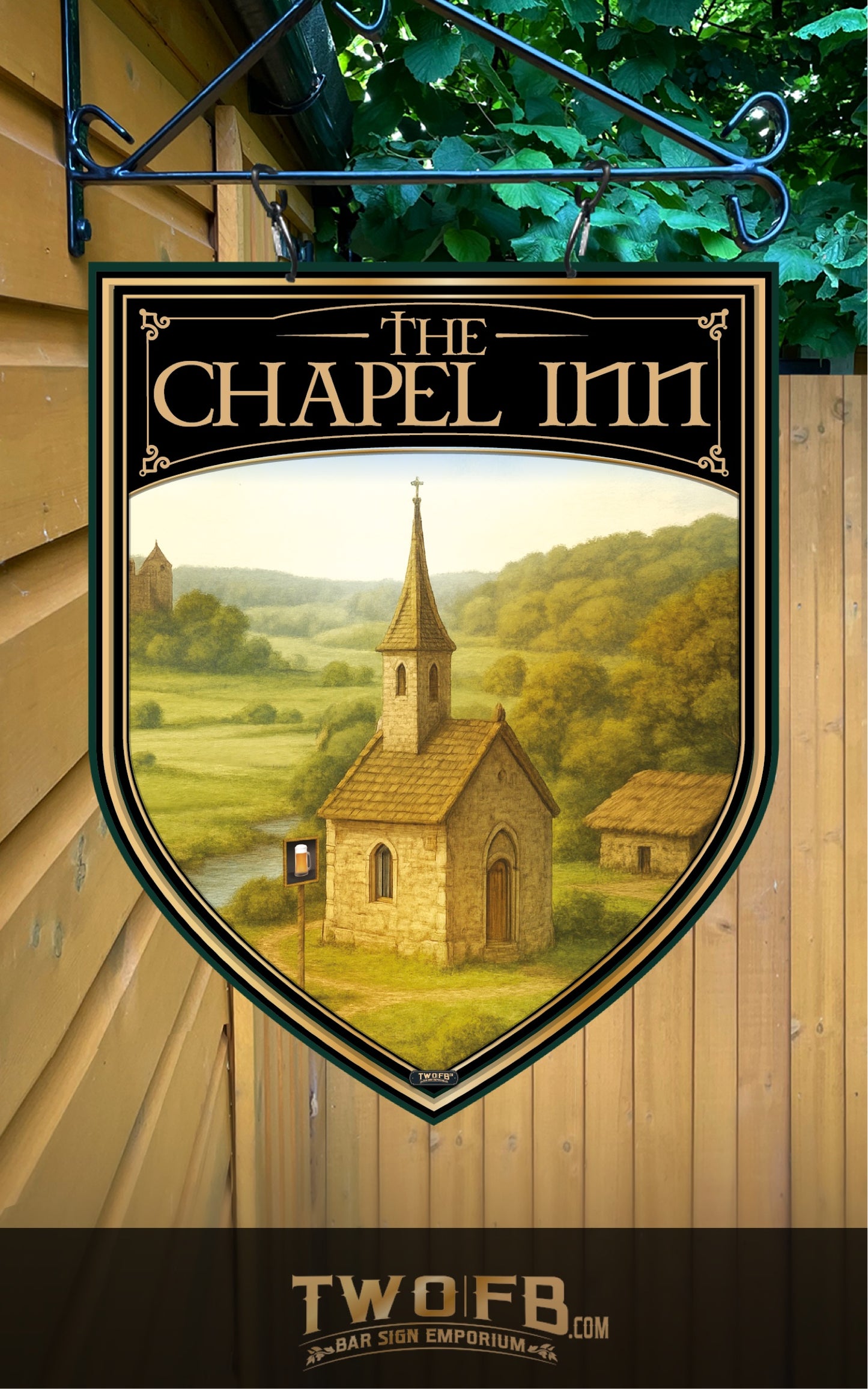 The Chapel Inn | Personalised Pub Sign | Country Style Pub Signs