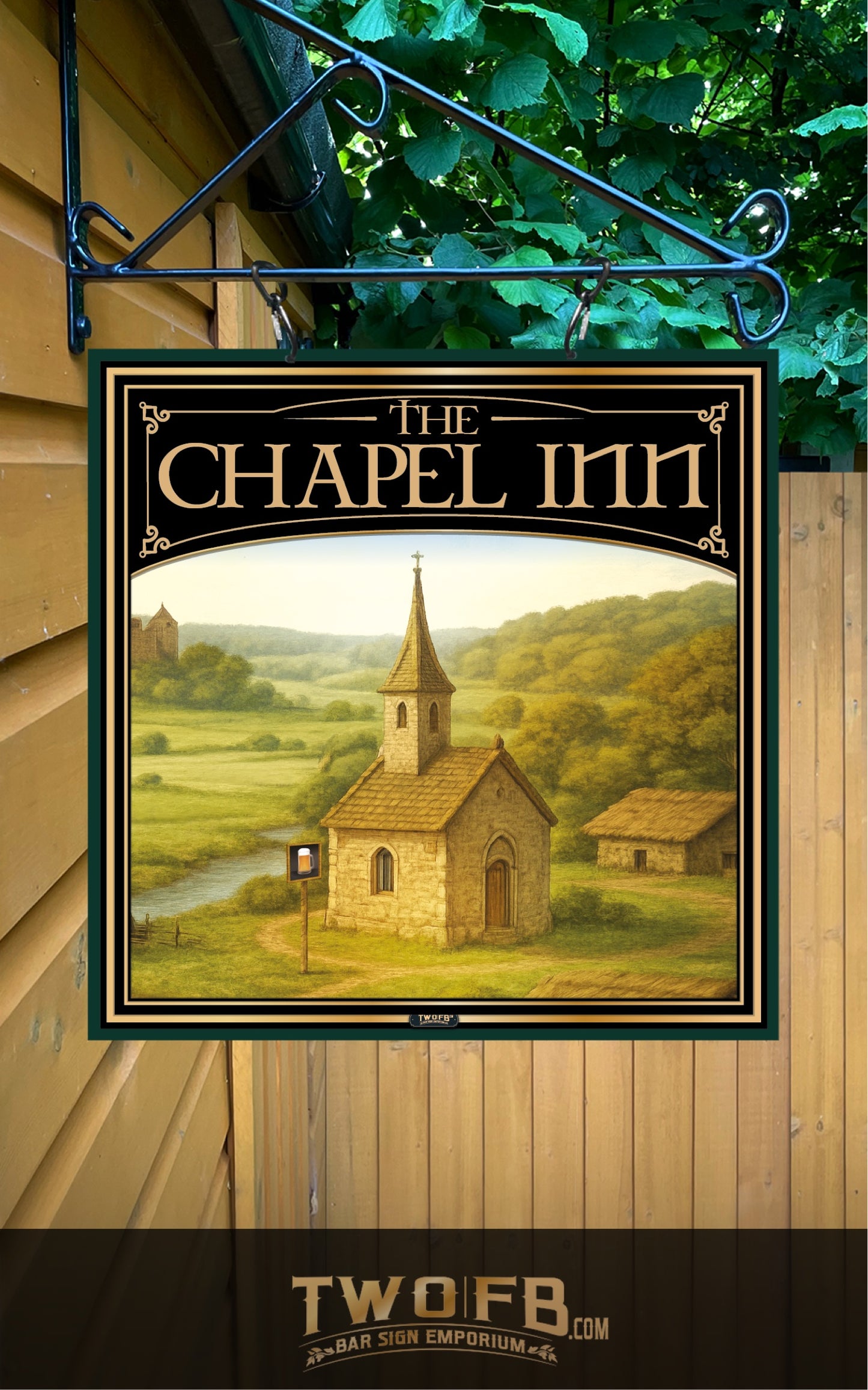 The Chapel Inn | Personalised Pub Sign | Country Style Pub Signs