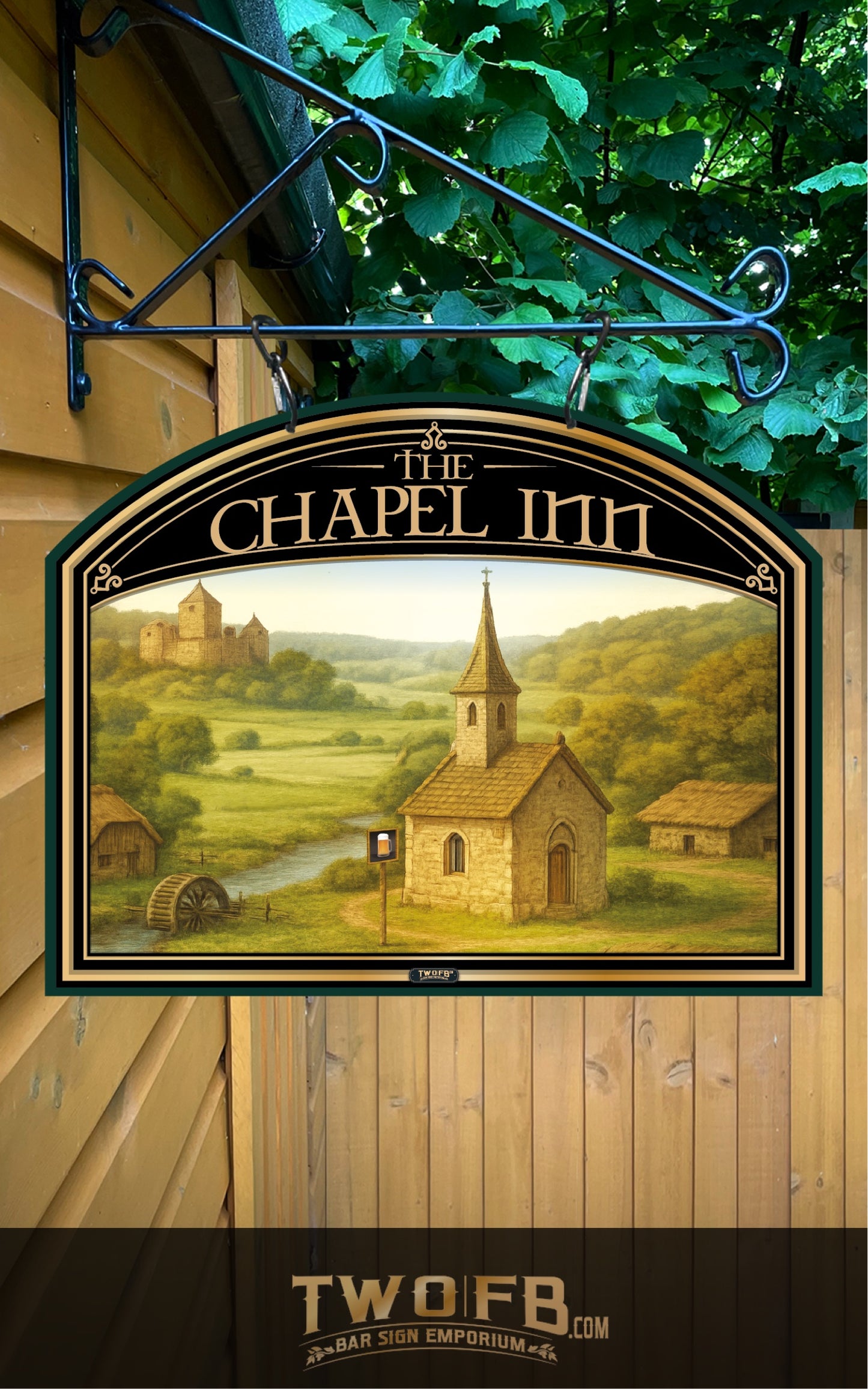 The Chapel Inn | Personalised Pub Sign | Country Style Pub Signs