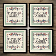 Load image into Gallery viewer, Floral Wedding signs | Personalised Sign | Runner/Coasters
