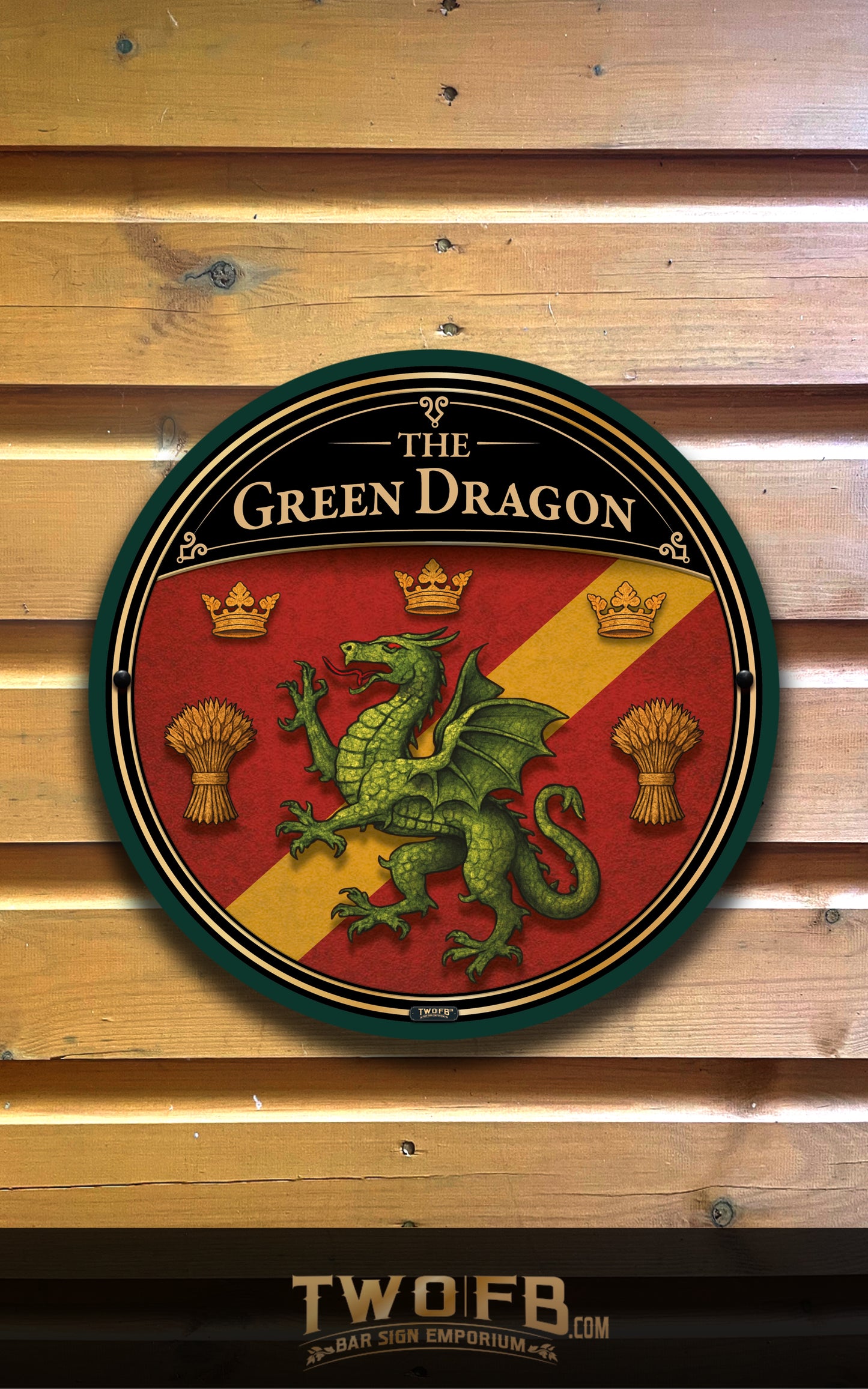 The Green Dragon, Custom bar sign, hanging pub sign, Bar sign, pub sign, Personalised bar sign, Funny bar sign, home bar signs uk, bar signs uk, bar signs.co.uk, custom pub sign uk, pub sign design, outdoor bar signs
 