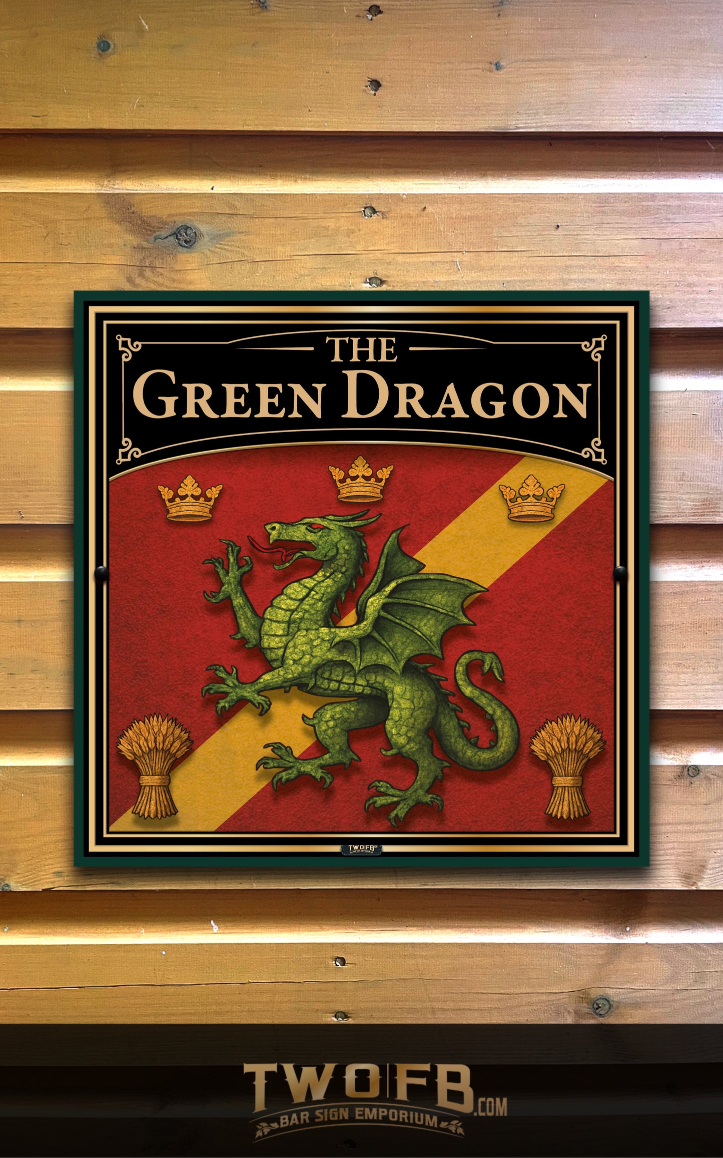 The Green Dragon, Custom bar sign, hanging pub sign, Bar sign, pub sign, Personalised bar sign, Funny bar sign, home bar signs uk, bar signs uk, bar signs.co.uk, custom pub sign uk, pub sign design, outdoor bar signs
 