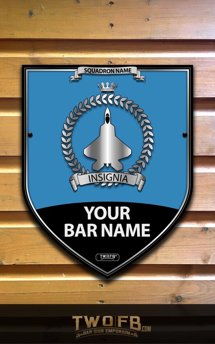 Air Force Pub Sign | Squadron Bar Sign | RAF Bar Sign – Two Fat Blokes Ltd