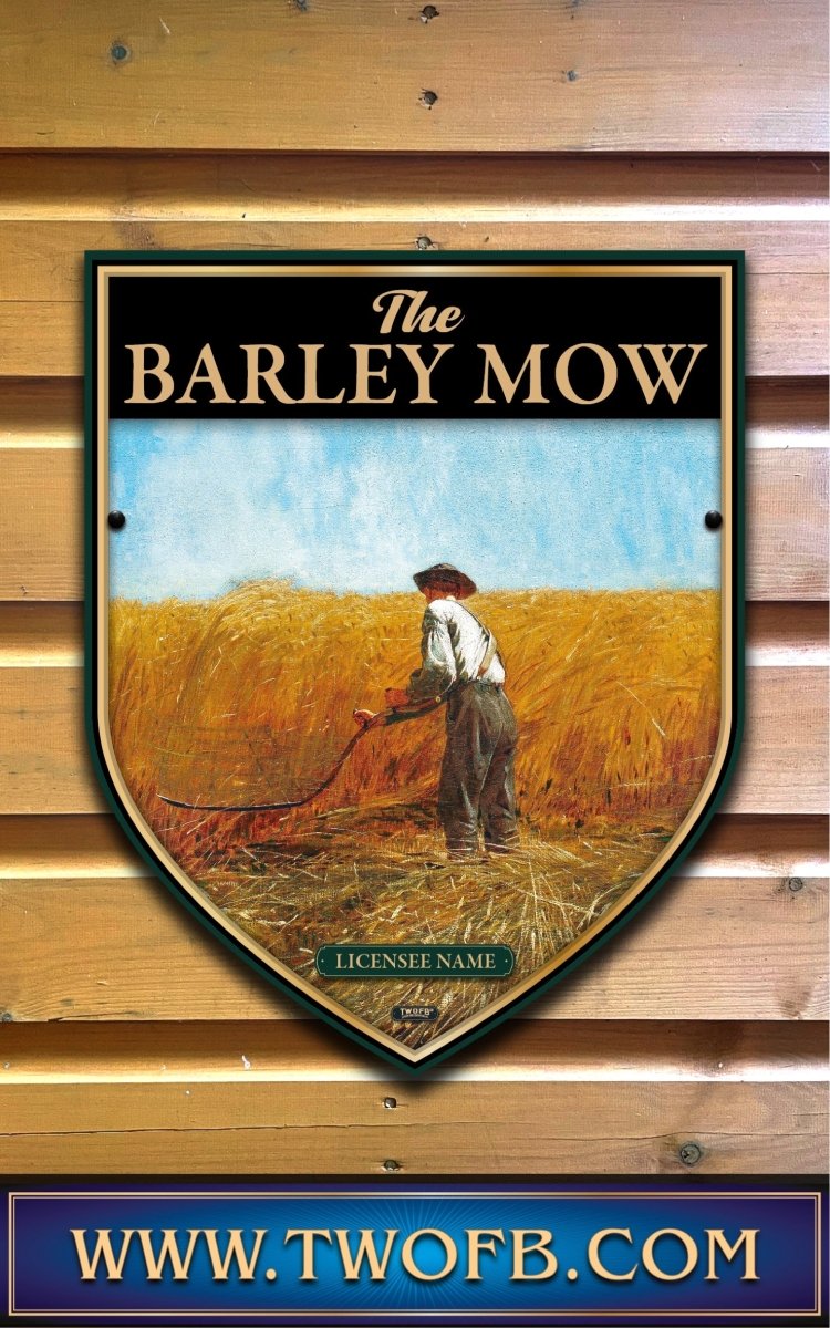 Barley MOW, Custom bar sign, hanging pub sign, Bar sign, pub sign, Personalised bar sign, Funny bar sign, home bar signs uk, bar signs uk, bar signs.co.uk, custom pub sign uk, pub sign design, outdoor bar signs
 
