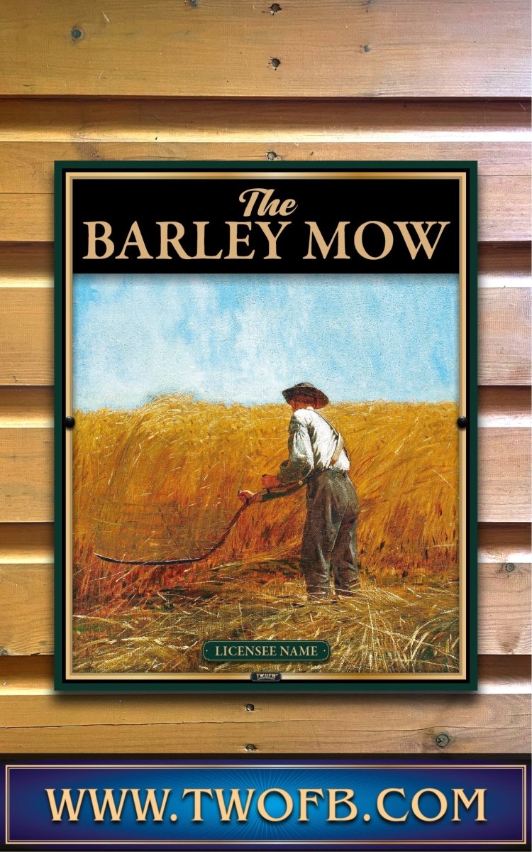 Barley MOW, Custom bar sign, hanging pub sign, Bar sign, pub sign, Personalised bar sign, Funny bar sign, home bar signs uk, bar signs uk, bar signs.co.uk, custom pub sign uk, pub sign design, outdoor bar signs
 
