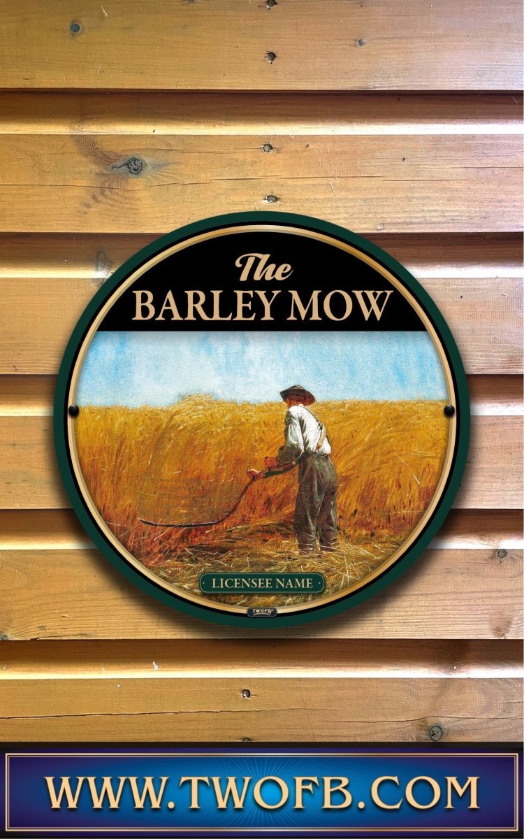 Barley MOW, Custom bar sign, hanging pub sign, Bar sign, pub sign, Personalised bar sign, Funny bar sign, home bar signs uk, bar signs uk, bar signs.co.uk, custom pub sign uk, pub sign design, outdoor bar signs
 
