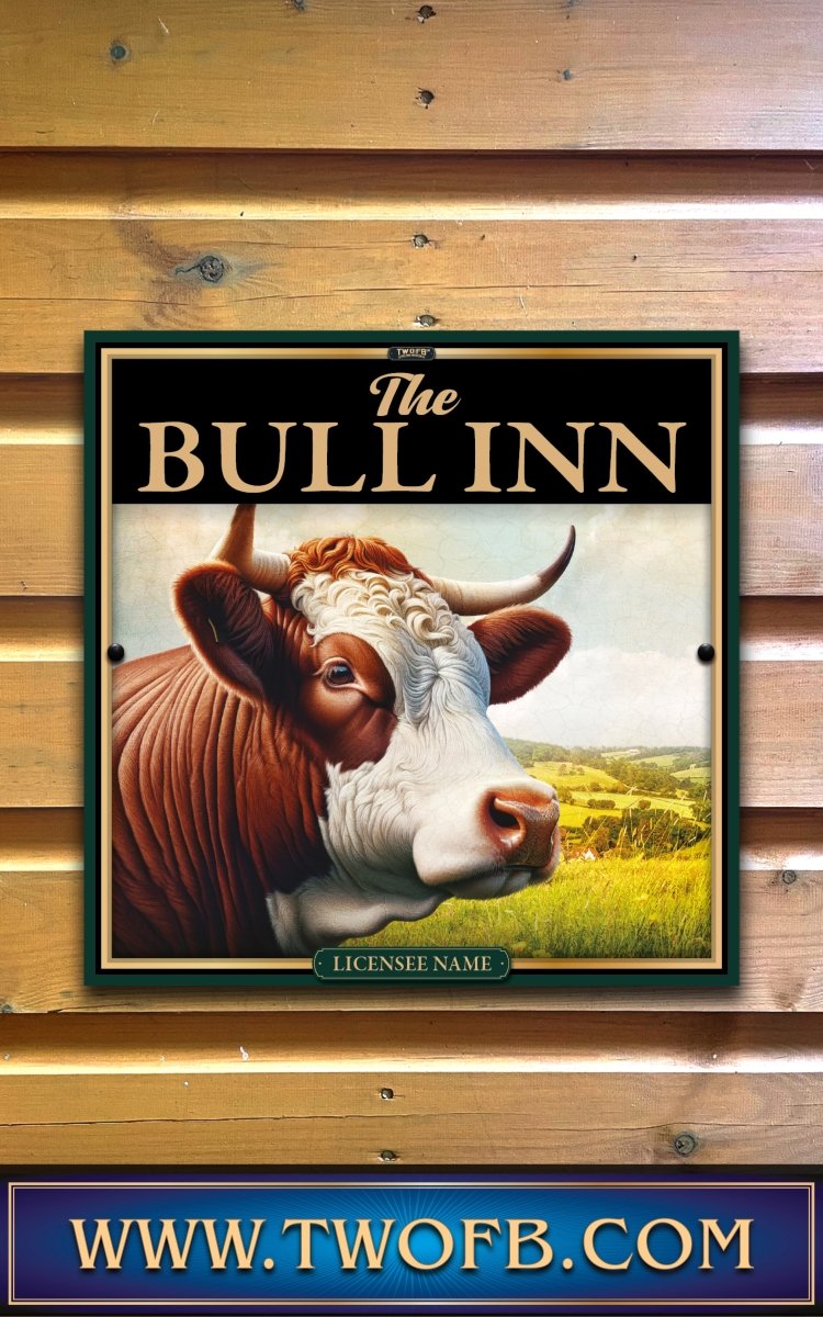 Bull Inn | Personalised Pub Sign | Country Style Pub Signs