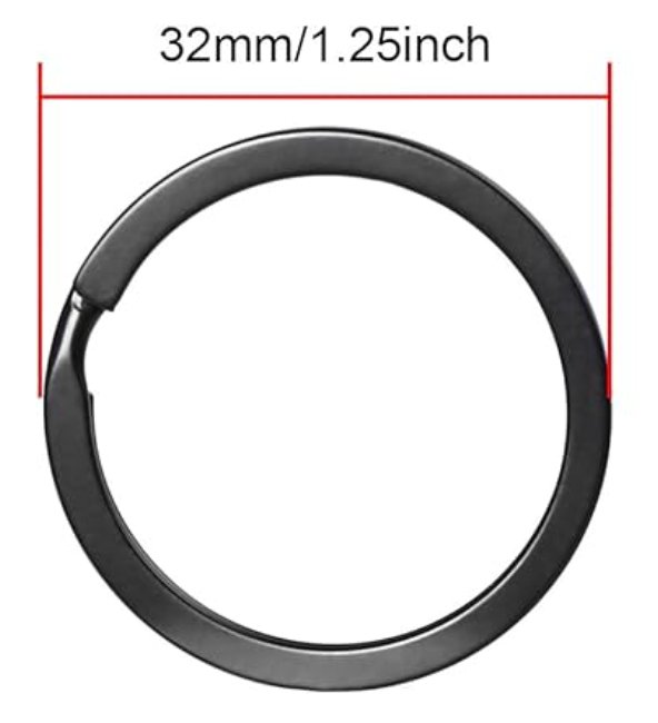 Carabiner Clip & Split Rings