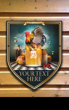 Load image into Gallery viewer, Pub Sign/Bar Sign/Home bar sign/Pub sign for outside/Custom pub sign/Home Bar/Pub Décor/Military Bar Signs/Custom Bar signs/Barsigns UK/ Man Cave/ Mess Sign/ Bar Runner/ Beer Mats/ Hanging pub sign/ Custom sign/ Garden Signs/Pub signs
