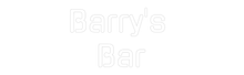 Load image into Gallery viewer, Custom Neon: Barry&#39;s 
Bar
