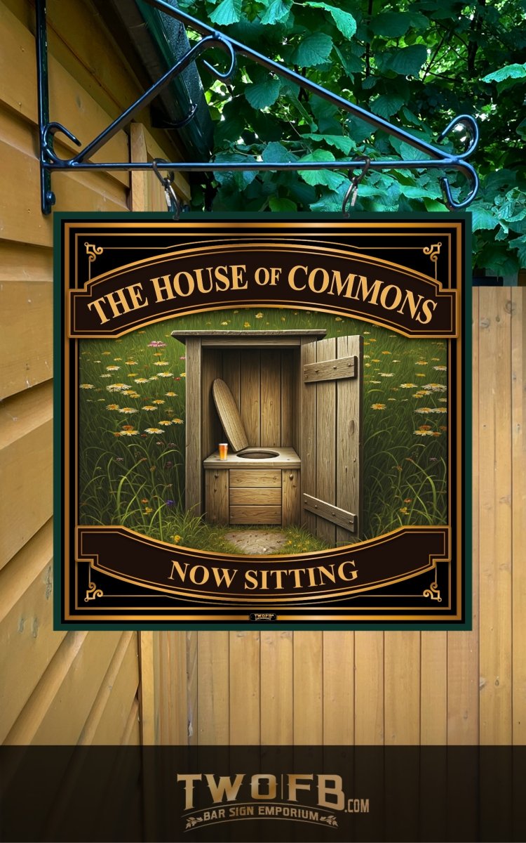 House of Commons | Personalised Pub Sign | Country Style Signs Custom Signs from Two Fat Blokes Ltd signs for bars