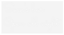 Load image into Gallery viewer, Custom Neon: Sam&#39;s bar 
O...
