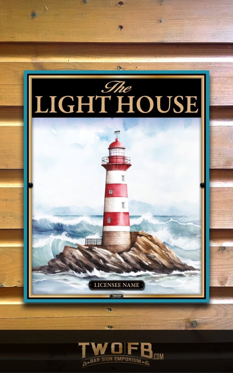 Light House. | Personalised Pub Sign | Country Style Pub Signs