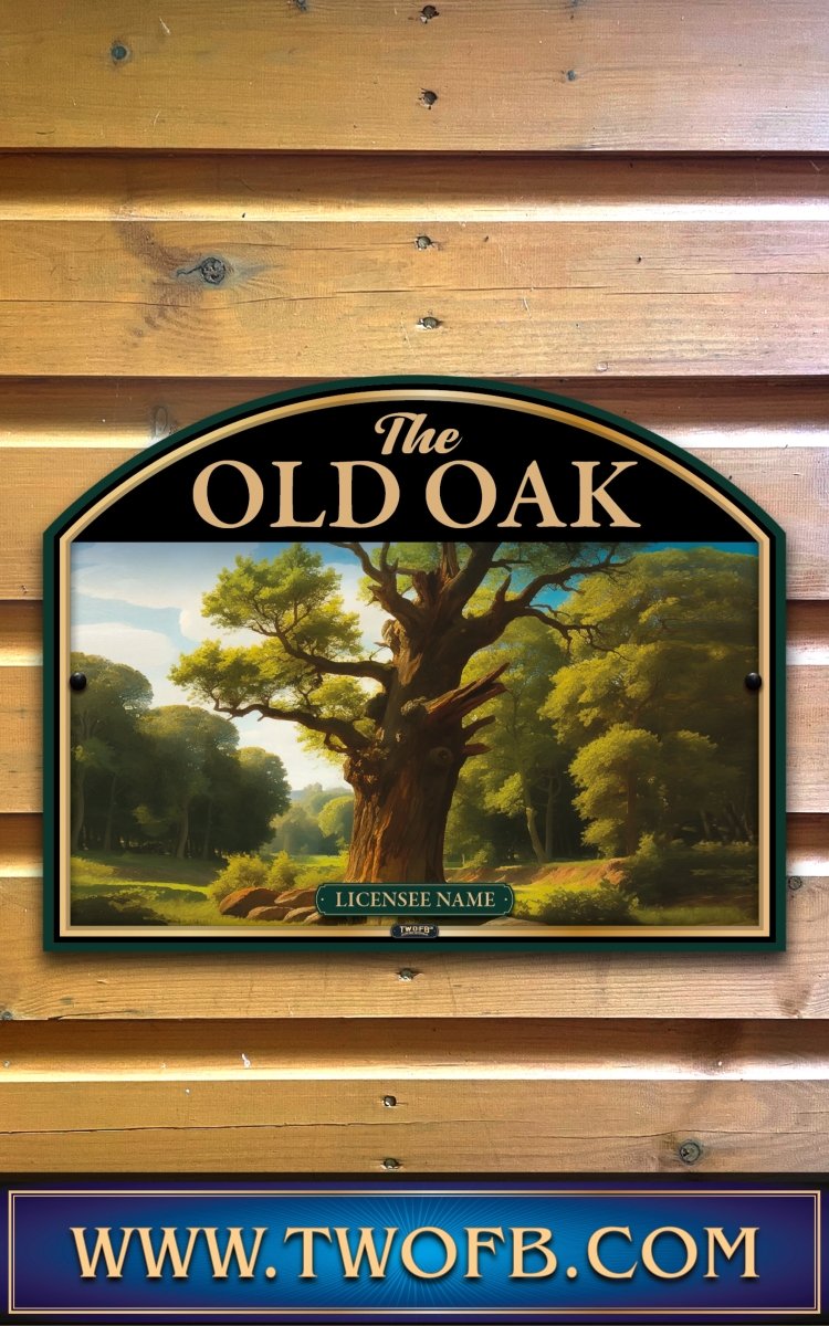 Old Oak, Custom bar sign, hanging pub sign, Bar sign, pub sign, Personalised bar sign, Funny bar sign, home bar signs uk, bar signs uk, bar signs.co.uk, custom pub sign uk, pub sign design, outdoor bar signs
 

