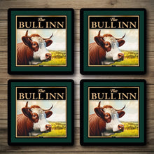 Load image into Gallery viewer, Personalised Bar Mats | Drip Mats | Custom Bar Runners | Bull Inn
