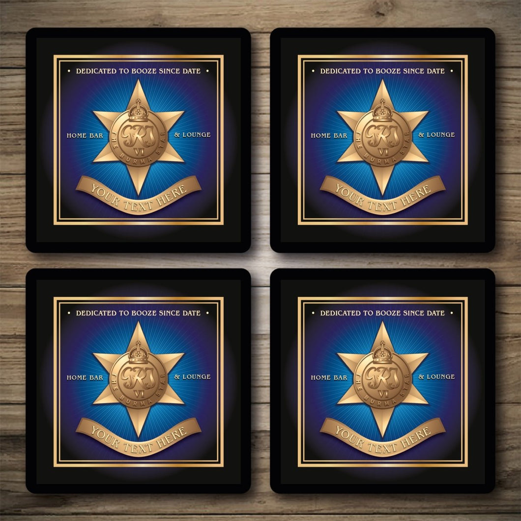 Personalisierte Barmatten | Abtropfmatten | Individuelle Barläufer | Burma Star