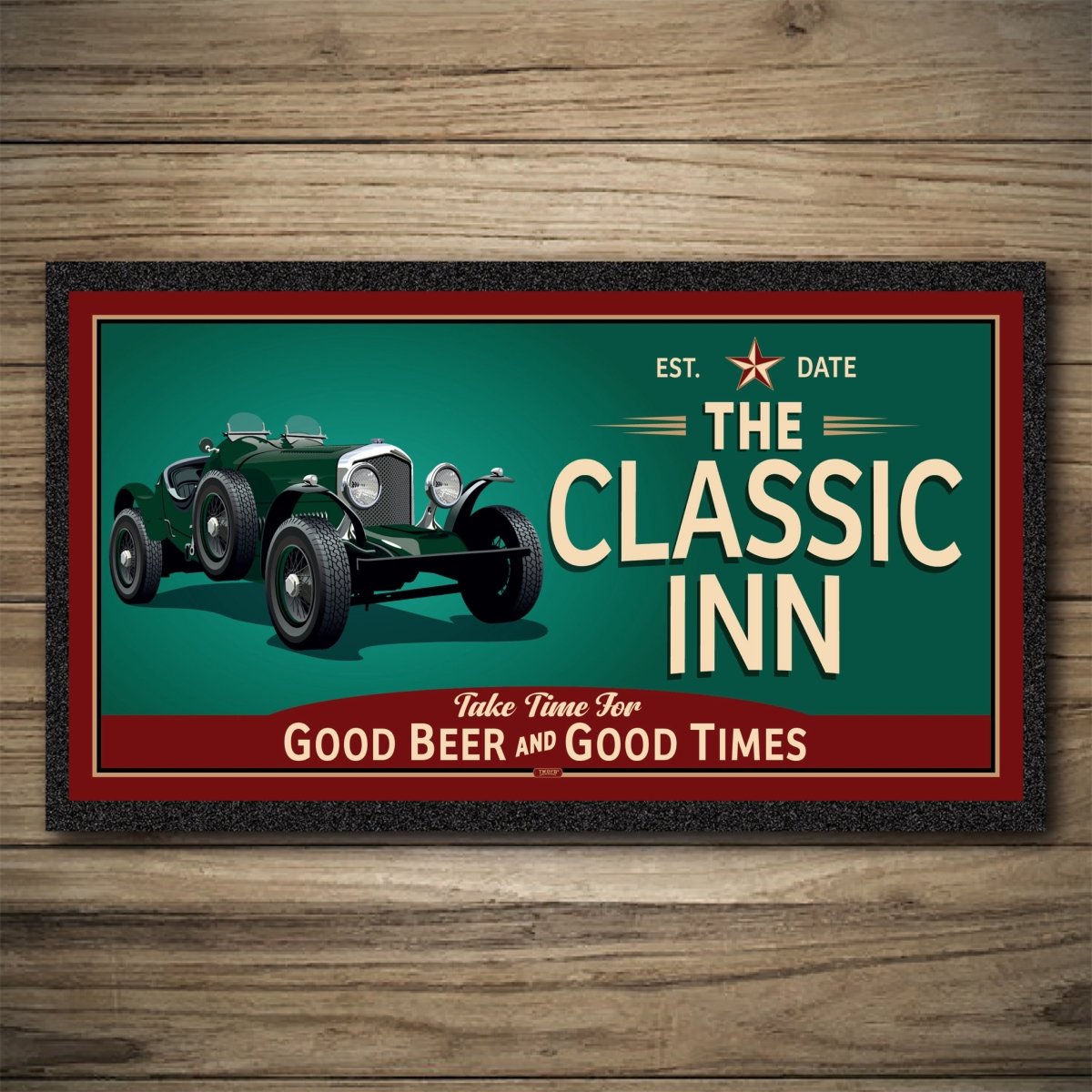 Personalised Bar Mats | Drip Mats | Custom Bar Runners | Classic Inn